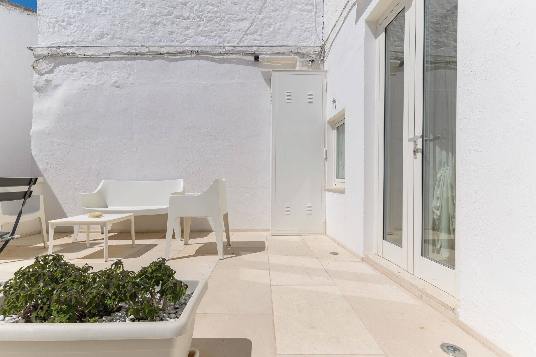 Leilighet, sjøutsikt | Terrasse/patio