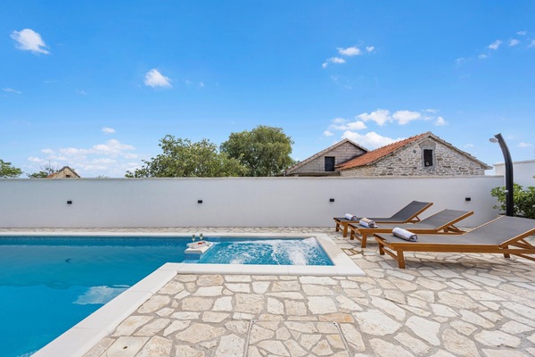 Una piscina climatizada