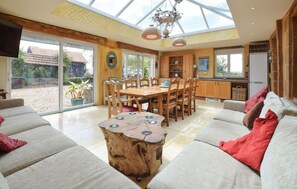 TV connectée, cheminée