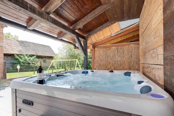 Idromassaggio all'aperto