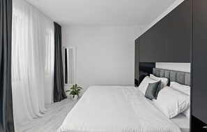 3 slaapkamers, reisbedje, gratis wifi, beddengoed