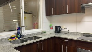 Microwave, oven, stovetop, paper towels