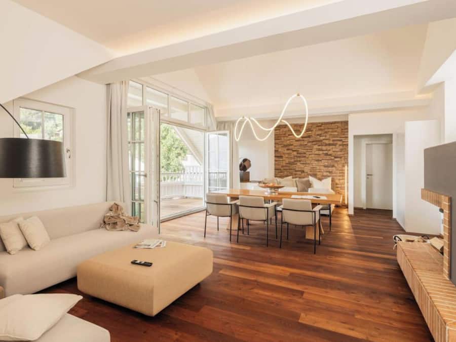 Luxury Villa, Balcony, Lake View | Living area | 32-inch flat-screen TV with cable channels