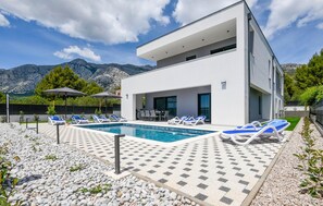 A heated pool - Pet friendly home in Orebic with sauna (Orebic)