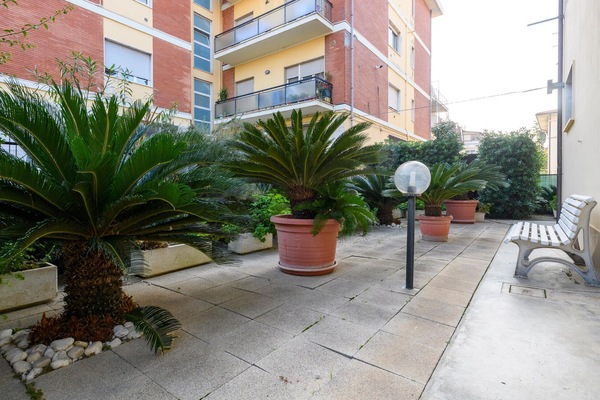 outside