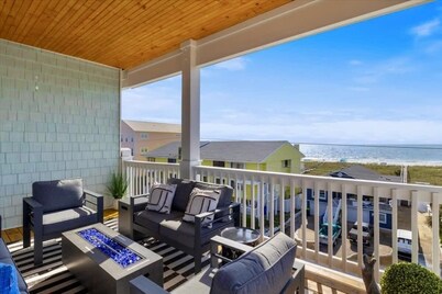Ocean Views-Private Heated Pool & Hot Tub-3 Kings!