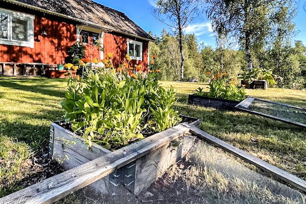 outside