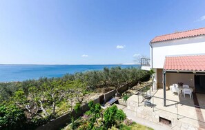 Terrace/patio - Stunning apartment in Rtina with house sea view (Rtina)