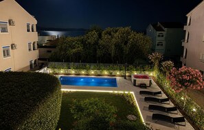 Beheizter Pool