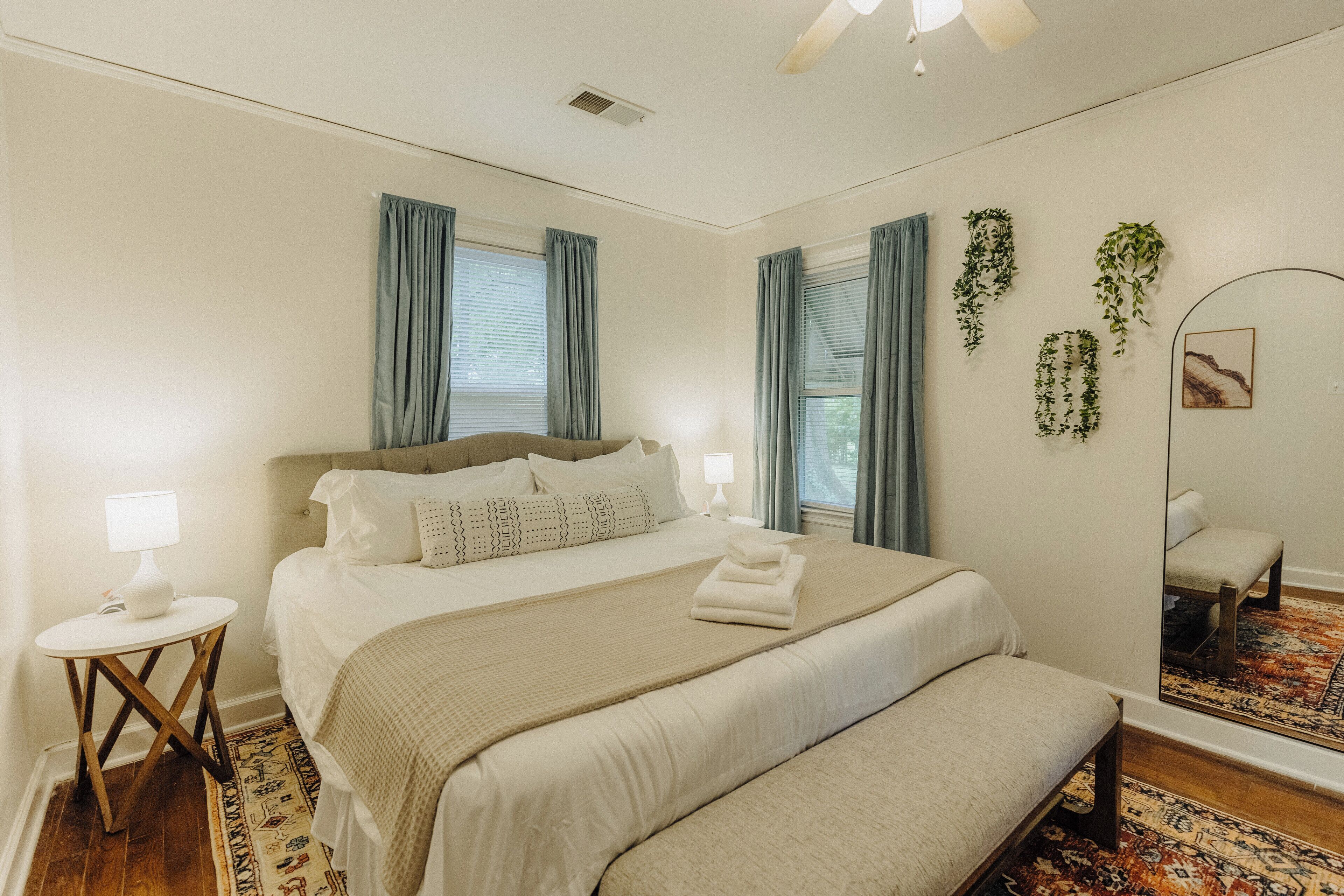 1 Schlafzimmer, Bügeleisen/Bügelbrett, kostenloses WLAN, Bettwäsche