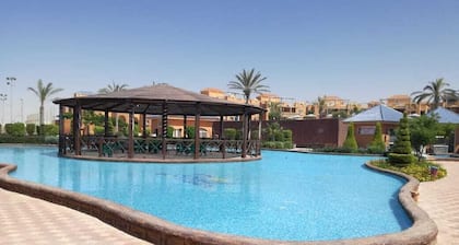 4 bedrooms villa, sea view, wide garden in Royal Beach Village, North Coast