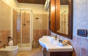 Shower, hair dryer