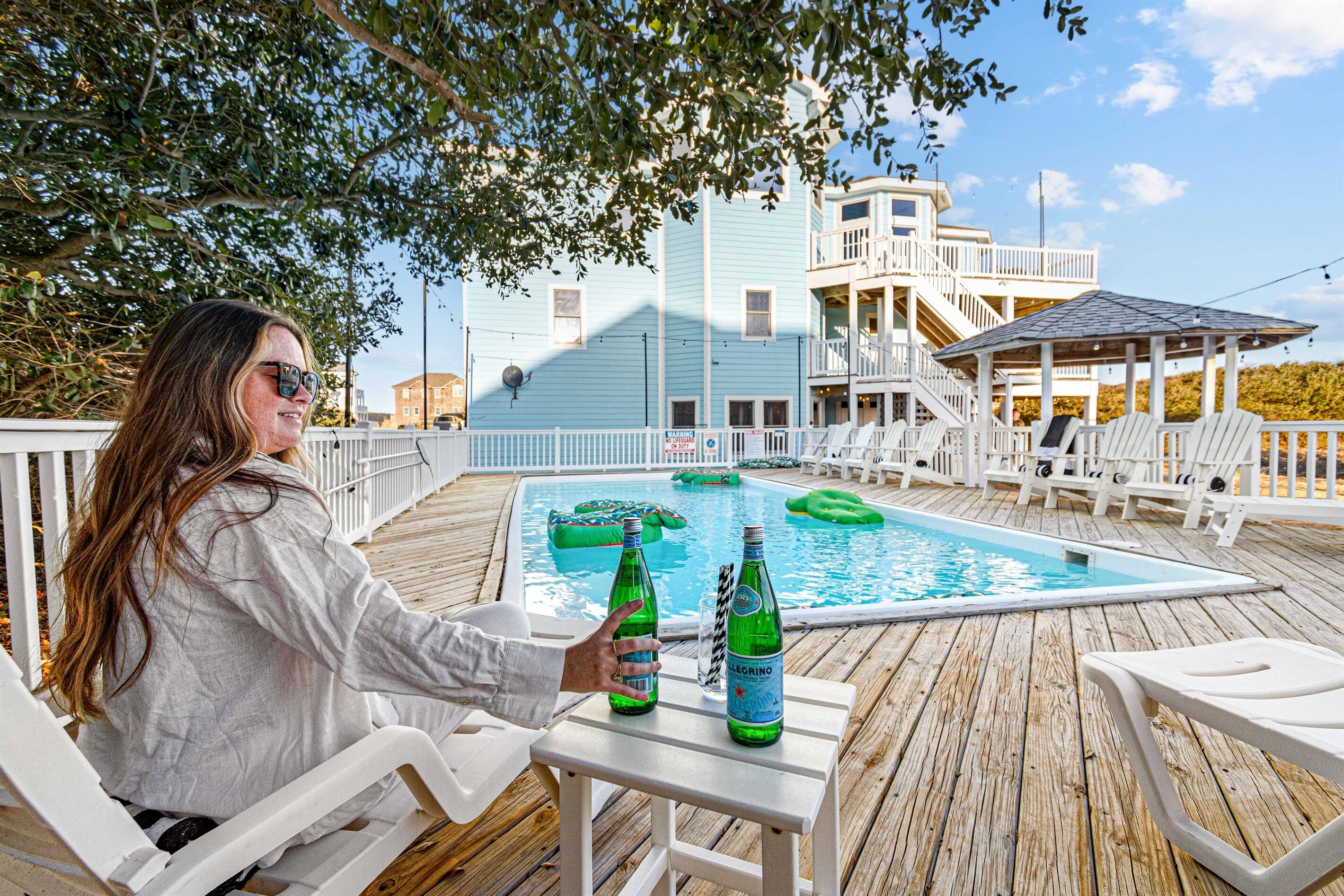 Opvarmet pool