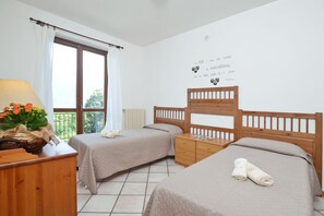 2 多间卧室、免费 WiFi、床单