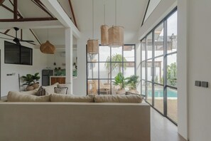 Villa, 2 Bedrooms, Patio | Living area - Casa Leone (Canggu)