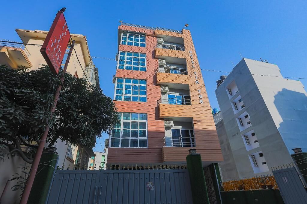 Fassade der Unterkunft