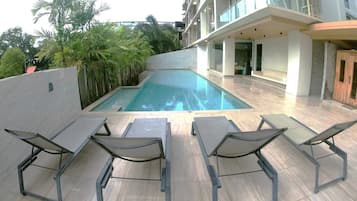 Condo, 1 Bedroom, Accessible, Balcony | Pool | Outdoor pool