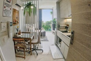 Condo, 1 Bedroom, Accessible, Balcony | Dining room - Rocco 513 - Corner 1 Bedroom Serviced Apartment With Seaview (Krabi)