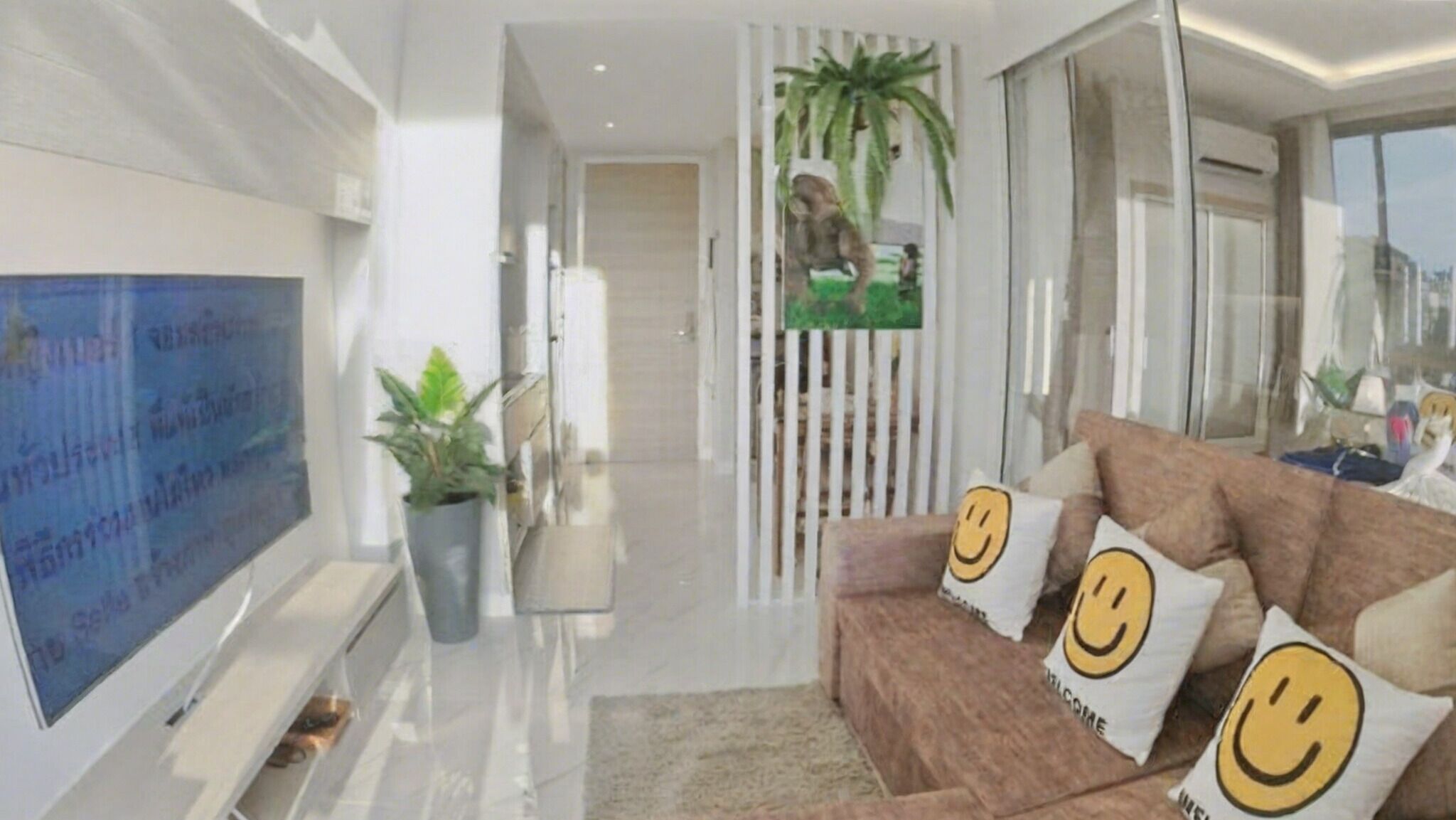 Condo, 1 Bedroom, Accessible, Balcony | Living room