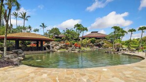 Pool - Sunset Hideaway with Beach Access, Pools & AC (Princeville)