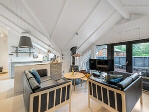 Fernseher, Kamin