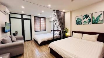 Iron/ironing board (on request), bed sheets