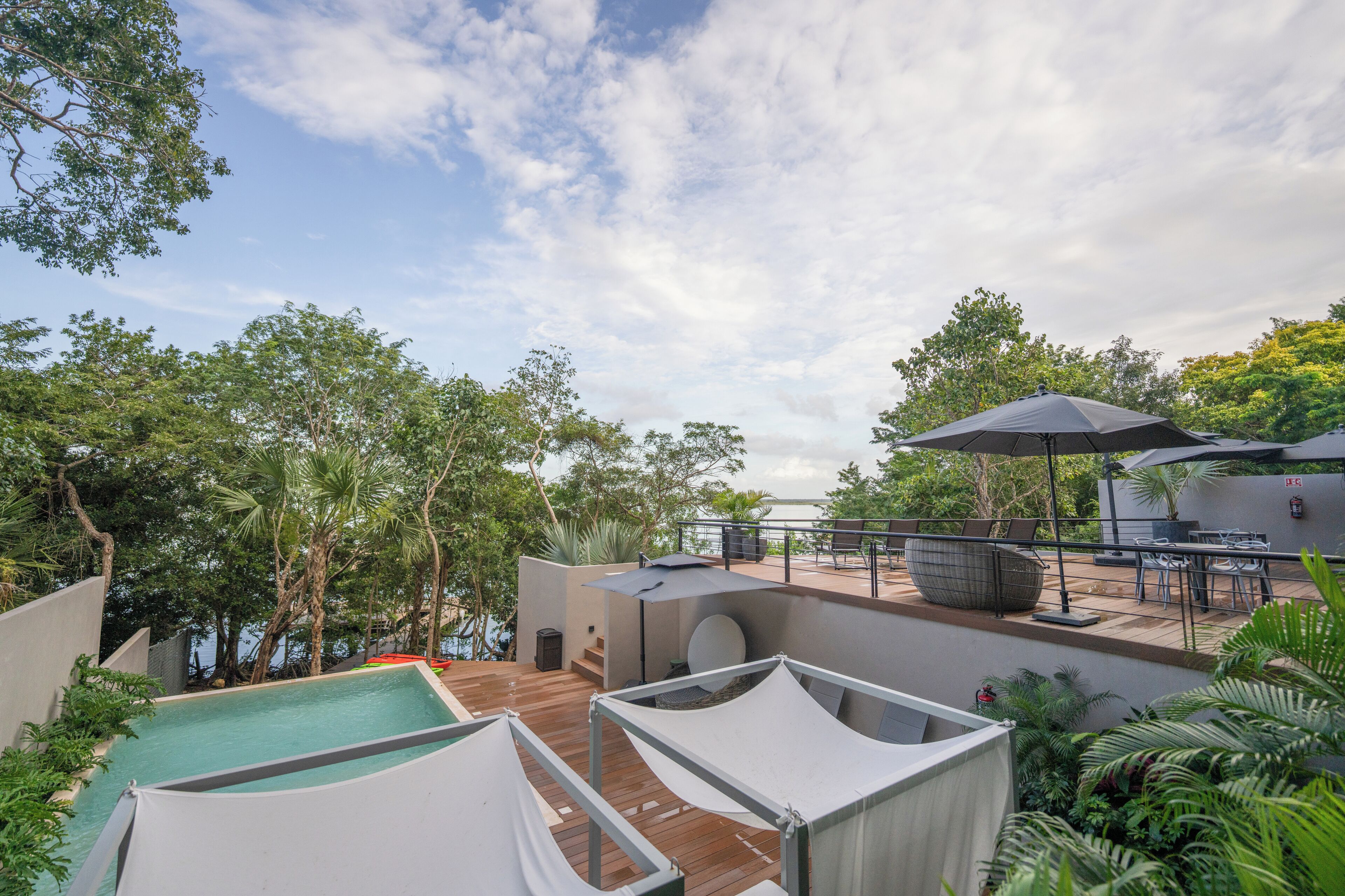 Junior Suite with Private Heated Poo | Vista desde la habitación