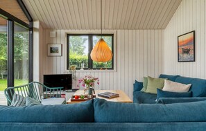 Smart TV y chimenea