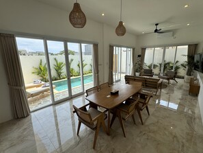 Luxury Villa, Lanai, Ocean View | Living area - Villa Amici (Canggu)