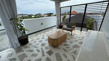 Terrasse sur le toit