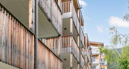 Schöne Wohnung mit Sauna und Balkon