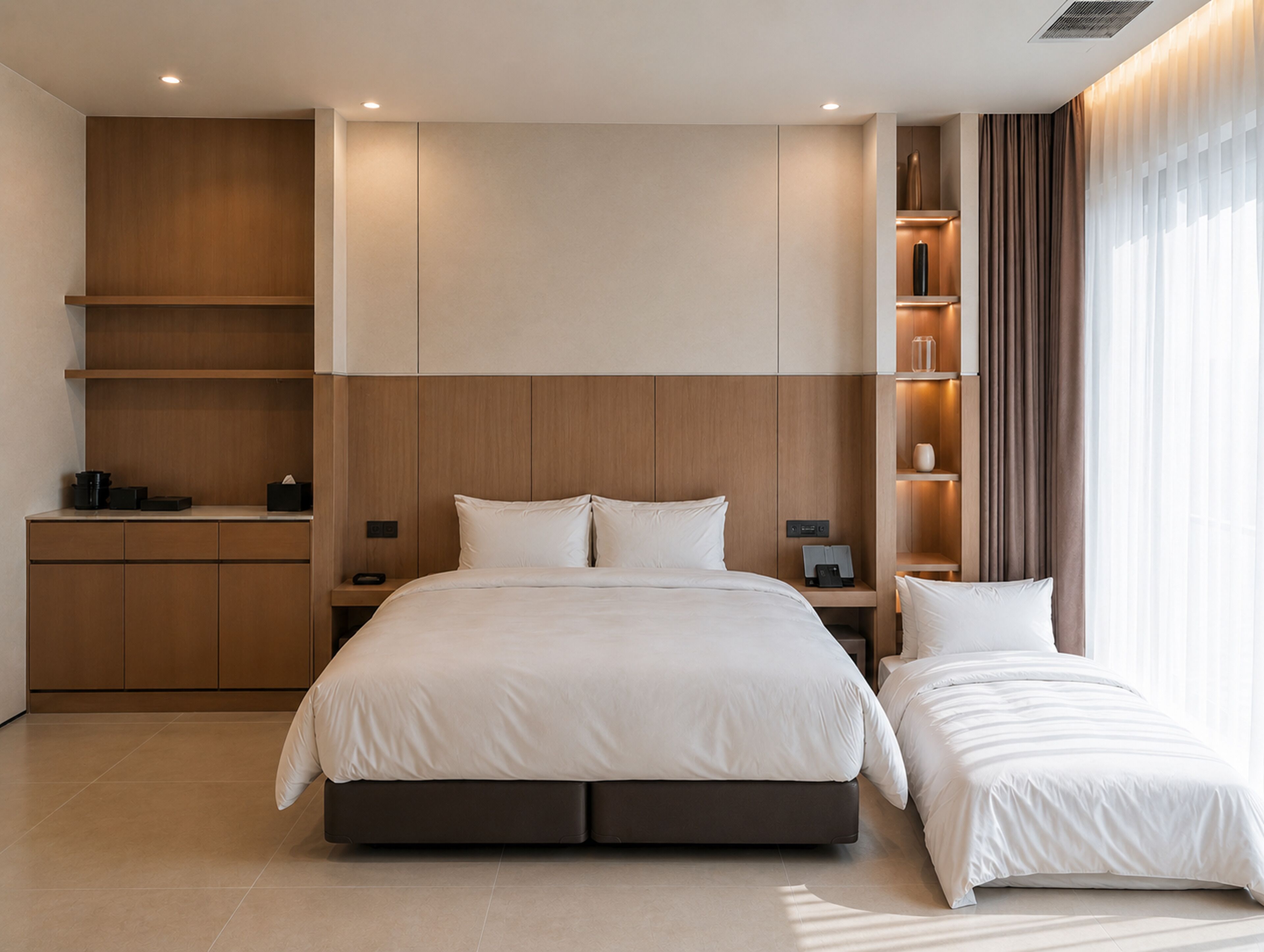 PENTHOUSE-FAMILY DOUBLE TWIN (include B.F & Heated Pool)