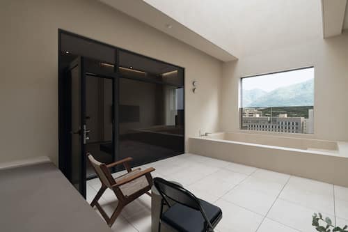 PENTHOUSE-FAMILY DOUBLE TWIN (include B.F & Heated Pool) | Caja fuerte, cortinas opacas, sistema de insonorización y wifi gratis