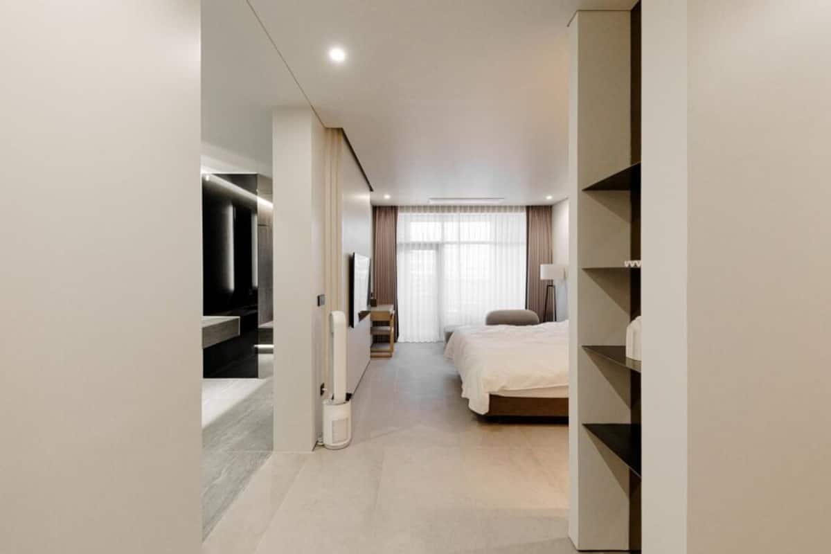 GRAND TERRACE SUITE-KING (include B.F & Heated Pool) | 1 habitación, caja de seguridad en la habitación y cortinas blackout