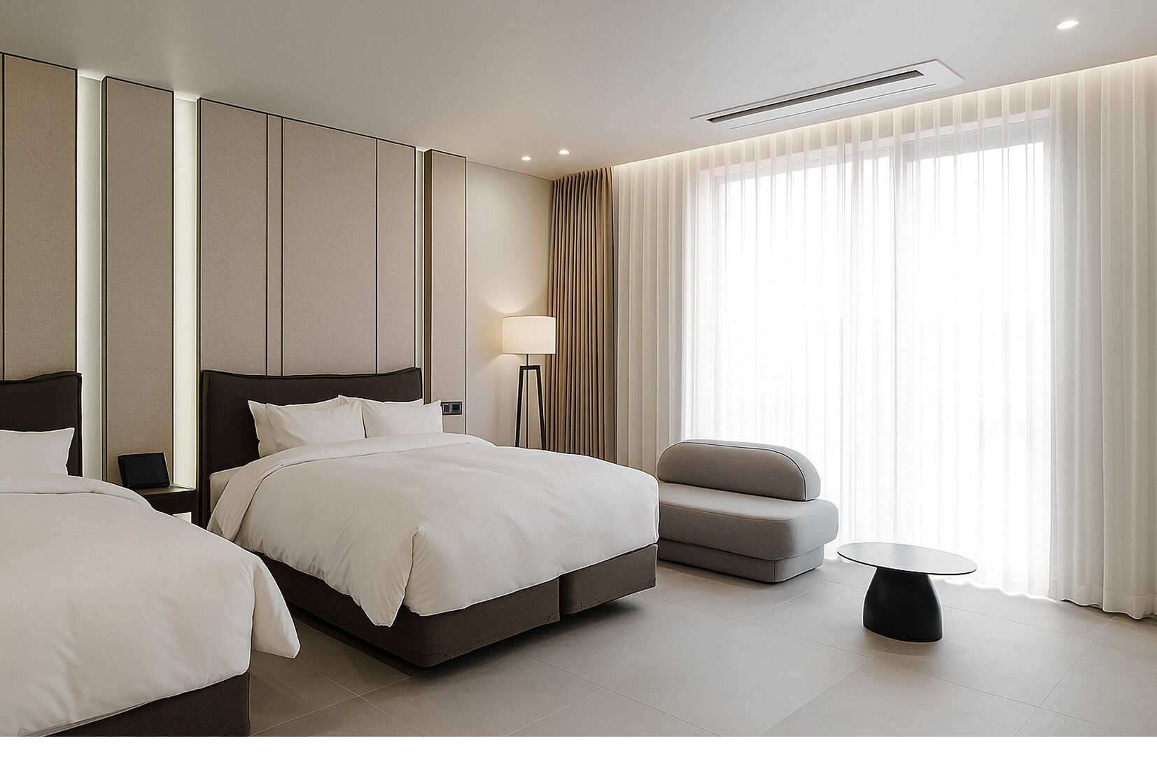 PREMIER-FAMILY TWIN (include B.F & Heated Pool) | Safe på rommet, blendingsgardiner, lydisolert og wi-fi (inkludert)