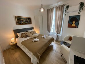 3 makuuhuonetta, Wi-Fi, vuodevaatteet