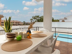 Outdoor dining - Vacation home Soleil by Interhome (L'Ampolla)