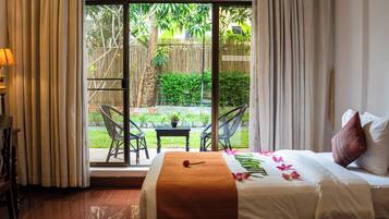 1 habitación, ropa de cama de alta calidad y minibar