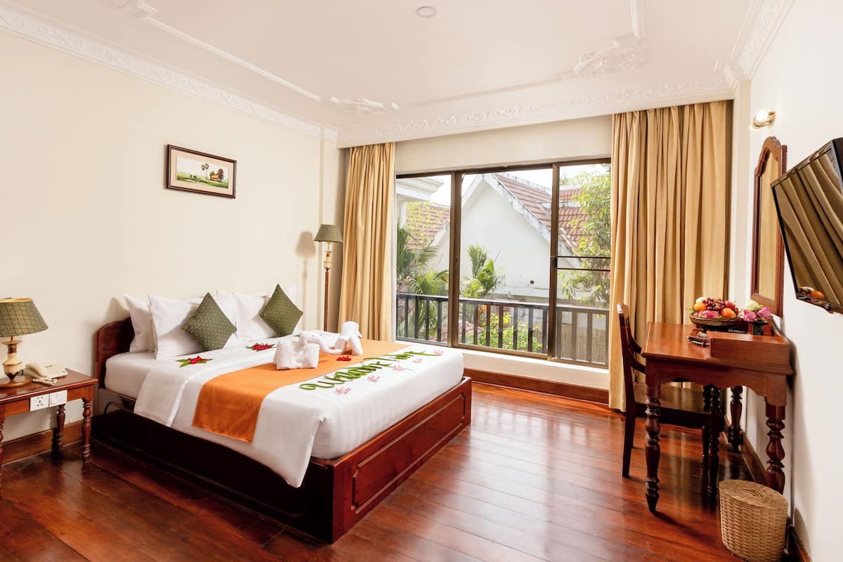 Quarto casal ou duplo luxo, vista para a cidade | 1 quarto, roupas de cama premium, frigobar, cofres nos quartos