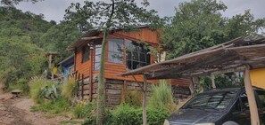 Front of property - Mystic Cabins Alfa Spiritual Connection in San Marcos Sierras (San Marcos Sierra)