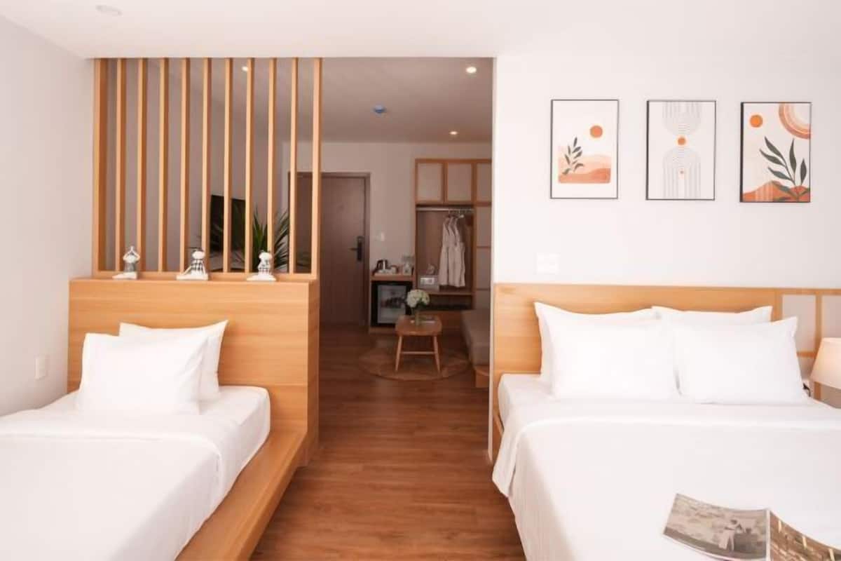 2 bedrooms, minibar, in-room safe, individually decorated