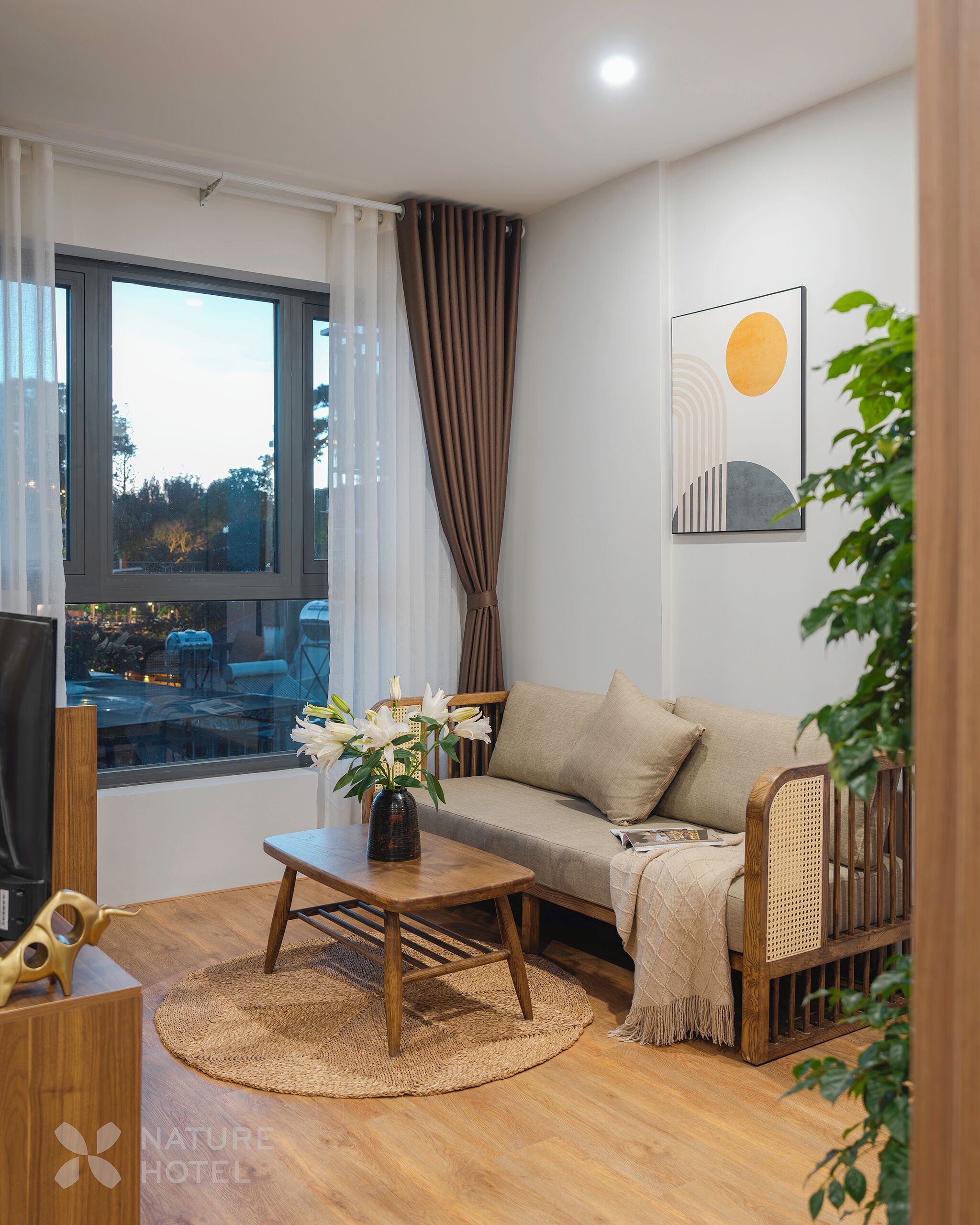 Senior Suite, 2 Bedrooms, Bathtub | Living area | 40-inch flat-screen TV with cable channels, DVD player, printers