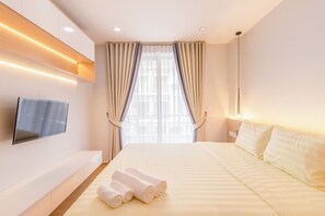 One bedroom apartment 2 adults - children - only 1 child | In-room safe, soundproofing, iron/ironing board, free WiFi - Sky Park Condotel & Residence (Siem Reap)