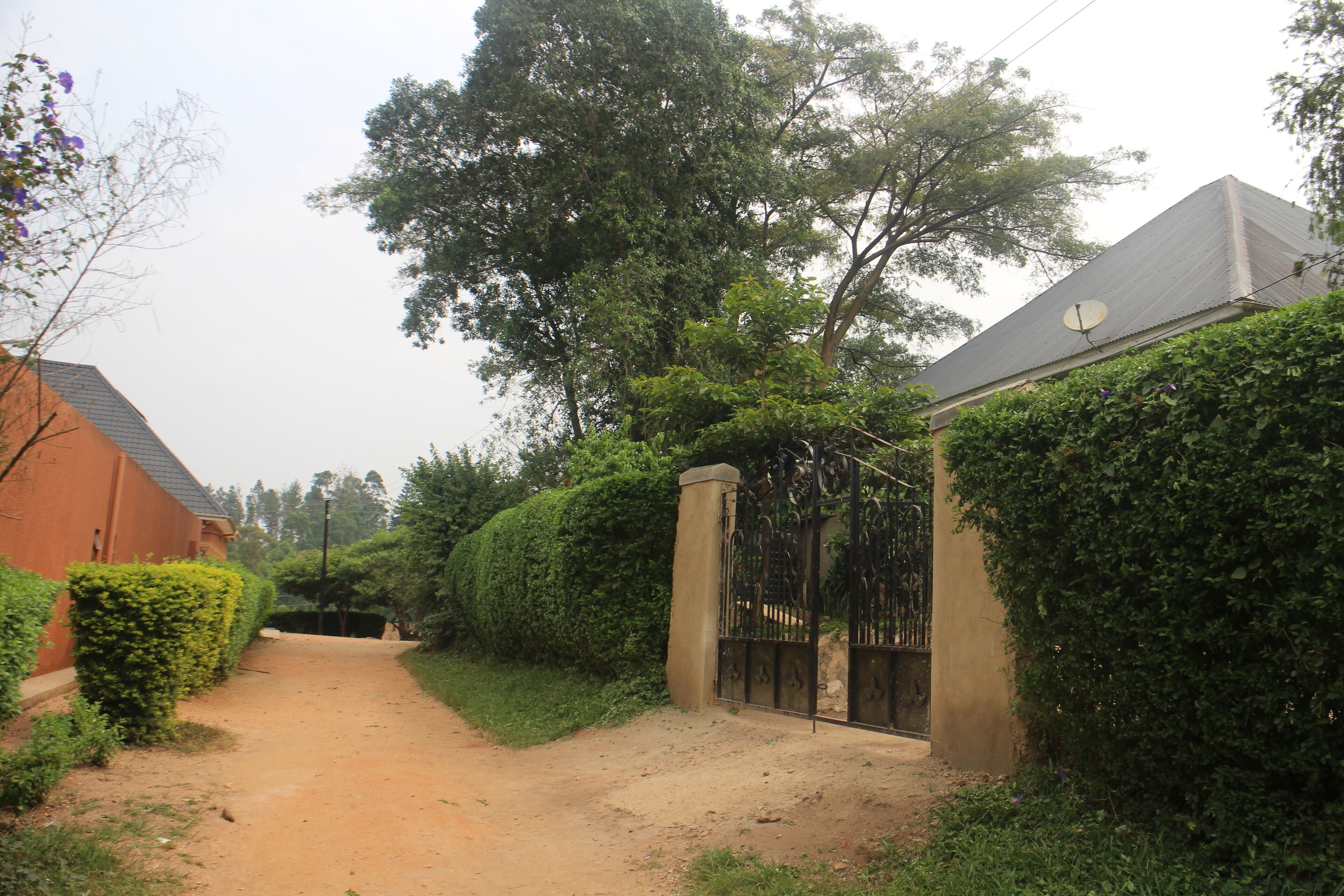 Overnatningsstedets facade