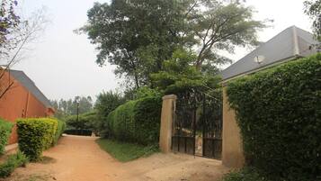 Overnatningsstedets facade