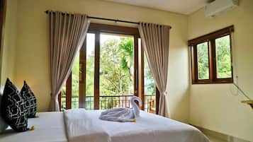 Chambre Deluxe, vue jardin | Vue sur le jardin