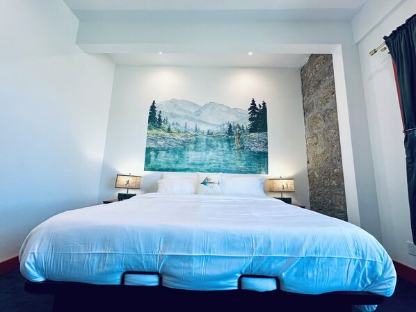 2 chambres, bureau, fer et planche à repasser, Wi-Fi gratuit