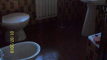 Towels, soap, toilet paper