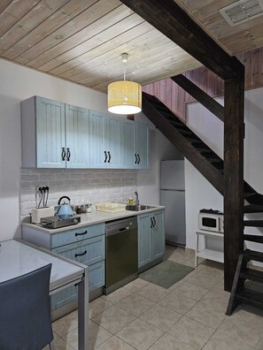 Microwave, dishwasher, toaster