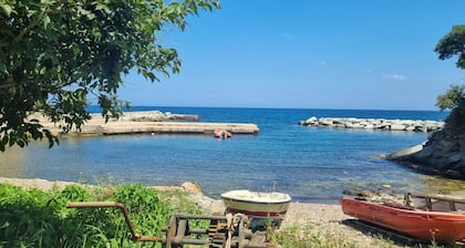 Fisherman's house in the little port